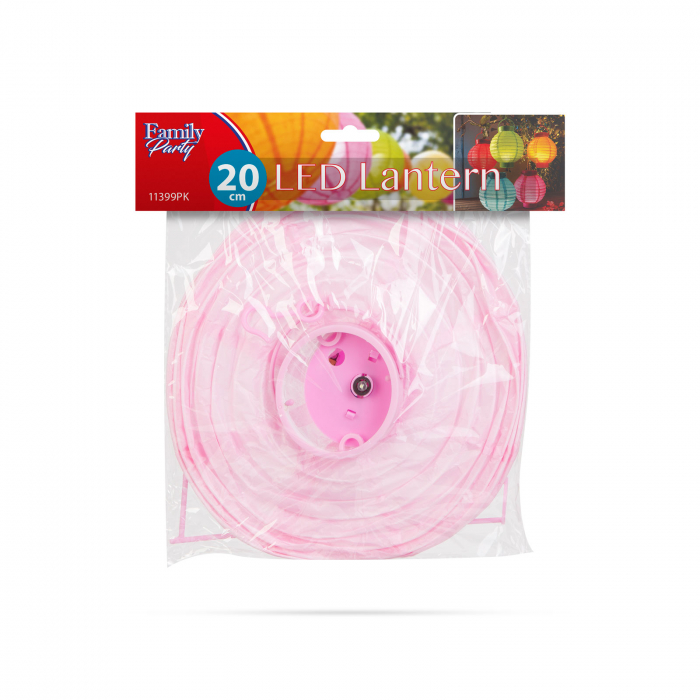 Lampion LED - Roz - 2 x AAA [3]