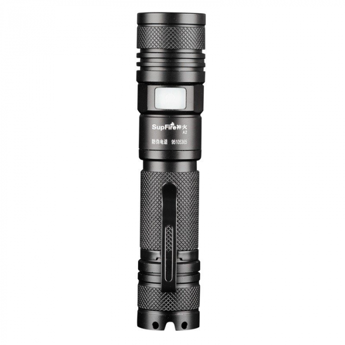 Lanterna LED Lanterna Supfire A2, Incarcare USB, ZOOM 950lm, 200m [2]