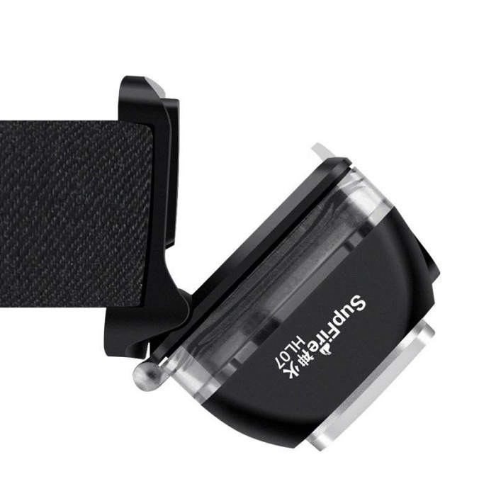Lanterna LED pentru cap Supfire HL07, 5W, 320 lm, 1200 mAh, senzor de miscare, 5 moduri, incarcare USB, IP67, Negru [4]