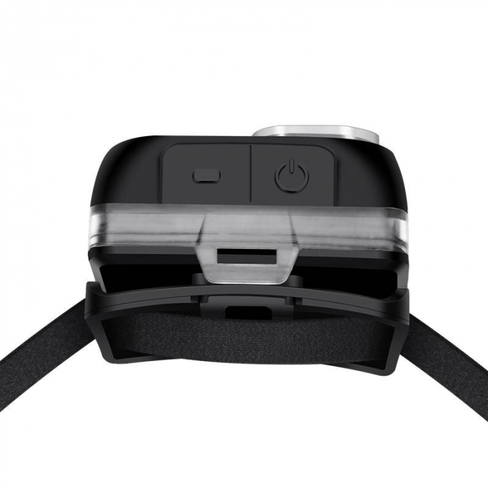 Lanterna LED pentru cap Supfire HL07, 5W, 320 lm, 1200 mAh, senzor de miscare, 5 moduri, incarcare USB, IP67, Negru [2]