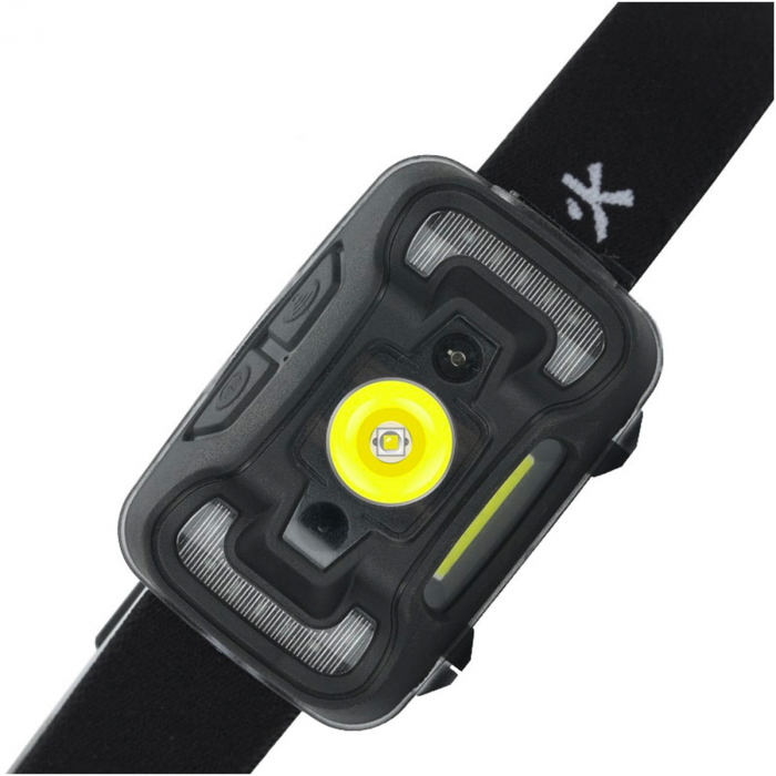 Lanterna LED pentru cap Supfire HL16, 5W, 500 lm, 1800 mAh, senzor de miscare, lumina rosie, incarcare USB, IP44 [2]