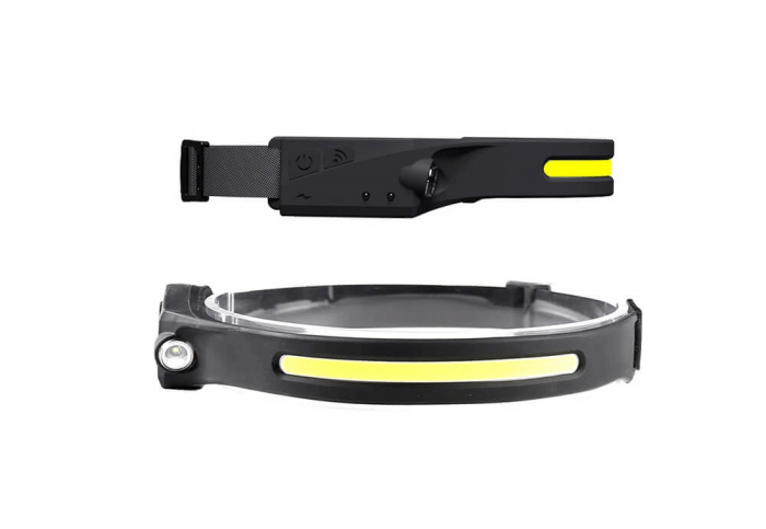 Lanterna LED pentru cap Supfire HL65, COB LED, 340lm, incarcare USB-C, control miscare mana [5]