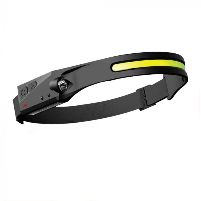 Lanterna LED pentru cap Supfire HL65, COB LED, 340lm, incarcare USB-C, control miscare mana [2]