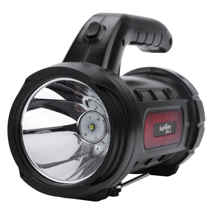 Lanterna LED Supfire M9-E, USB, 775lm, 473m, PowerBank, incarcare USB, 6000mAh, lumina rosie [2]