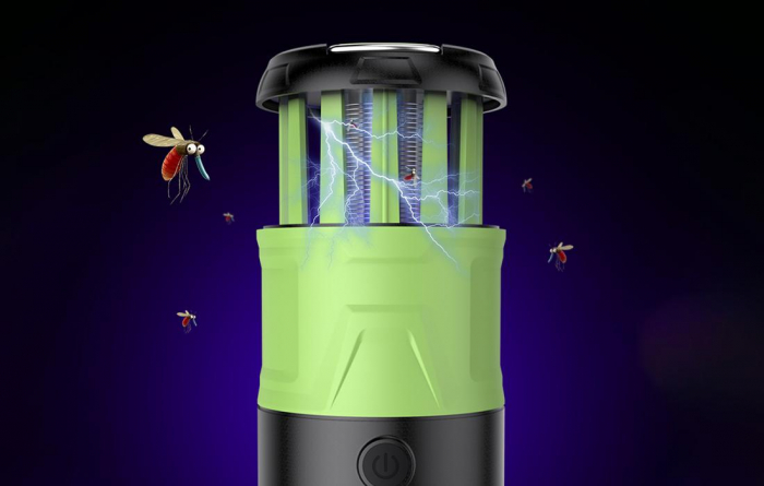 Lanterna LED SupFire T15, Pentru Camping, 500 lm, anti insecte, incarcare USB, PowerBank , 5 moduri [6]