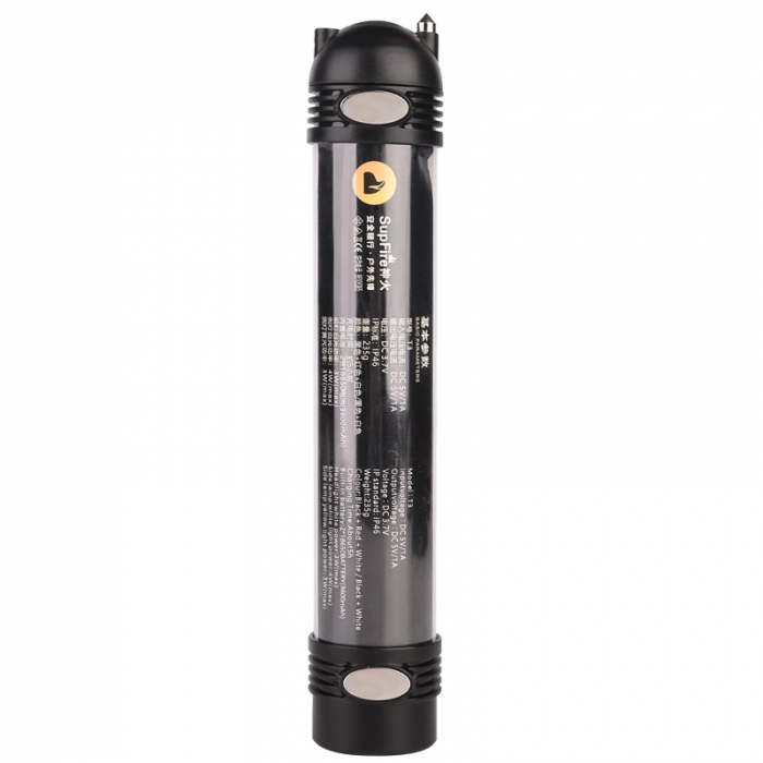 Lanterna LED SupFire T3, Pentru Camping, lumina anti insecte, 3600 mAh, 6 moduri, IP46, incarcare USB, functie Powerbank [2]