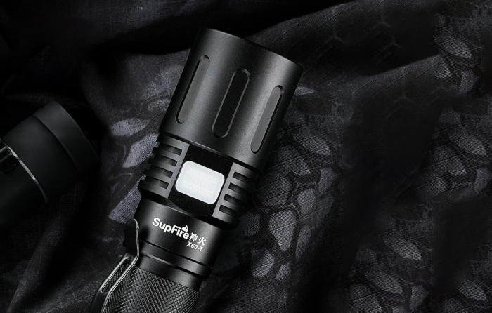 Lanterna LED SupFire X60-T cu Zoom, 36W, 3000 lm, 3400 mAh, incarcare USB, IP34, functie Powerbank [4]