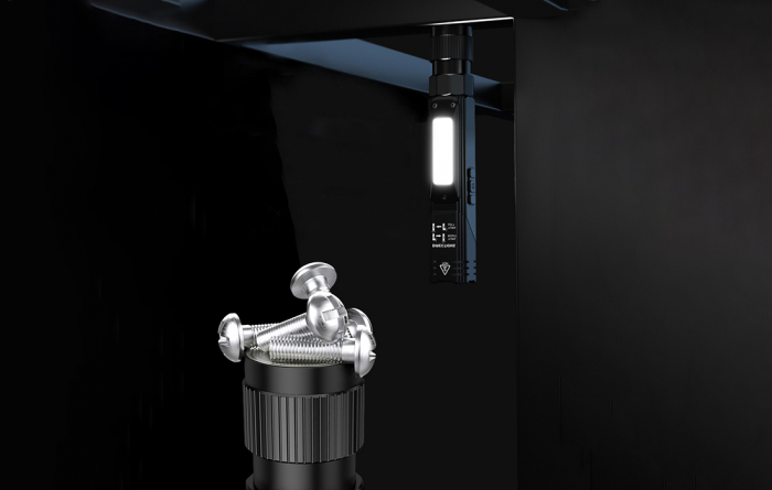 Lanterna Multifunctionala LED Supfire G19, USB, 500lm, 200m, incarcare USB, lumina rosie, suport cap, prindere magnetica [6]