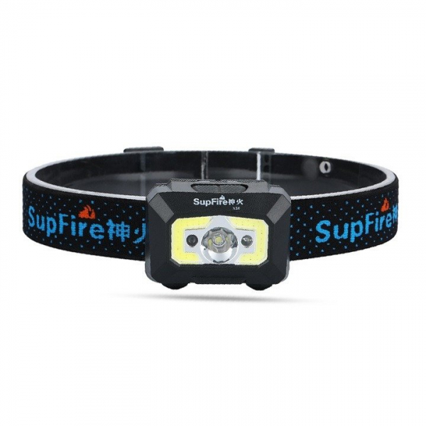 Lanterna pentru cap Supfire X30, incacare USB, 500lm, 130m [2]