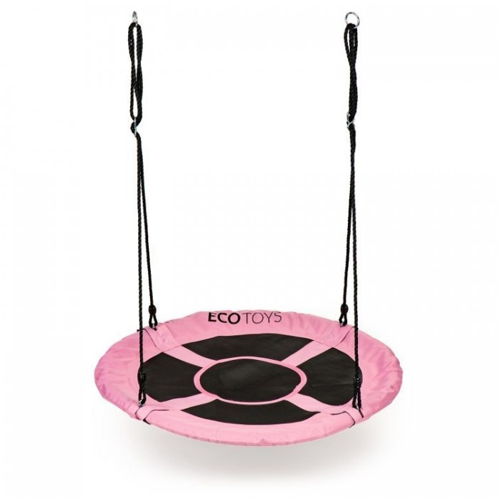 Leagan De Gradina Ecotoys Boc110 Pentru Copii, 110 Cm, 150 kg, Roz [2]