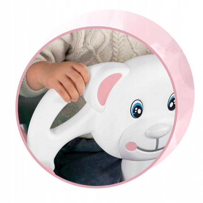 Leagan de gradina Ricokids Ursulet 770101 - Roz cu alb [3]
