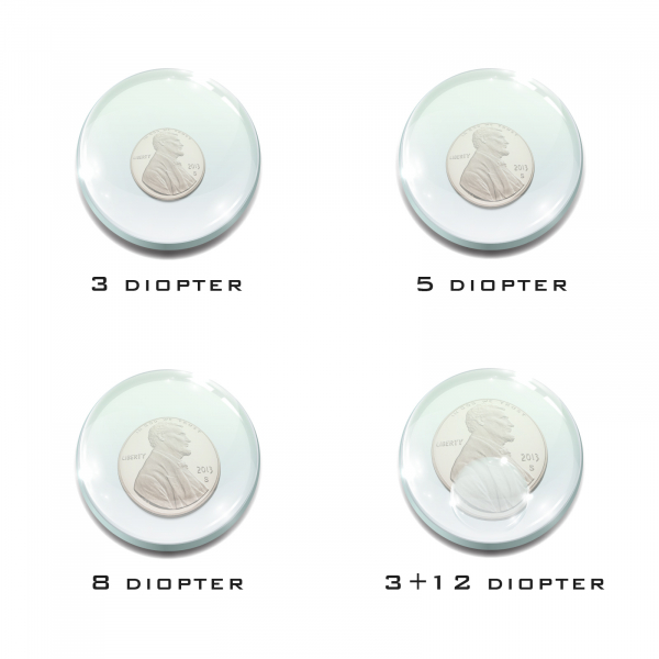 Lupă cu magnificare x3 pentru lampa de lucru LED - cod 10796 [2]