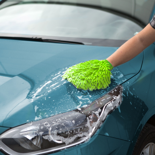Manusa cu microfibre pentru spalare auto, 240 x 170 mm [2]