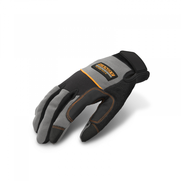 Manusi de protectie cu palmar siliconic, cusaturi ranforsate si aerisire la degete - marime XL [2]
