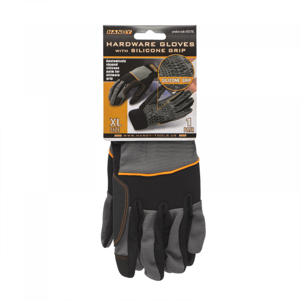 Manusi de protectie cu palmar siliconic, cusaturi ranforsate si aerisire la degete - marime XL [5]