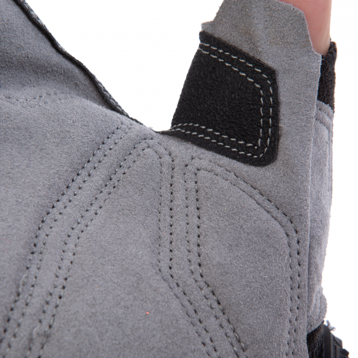 Mănuși mărimea XL din piele sintetica, palmă intarita din spuma, 3 degete descoperite, inchidere velcro [3]