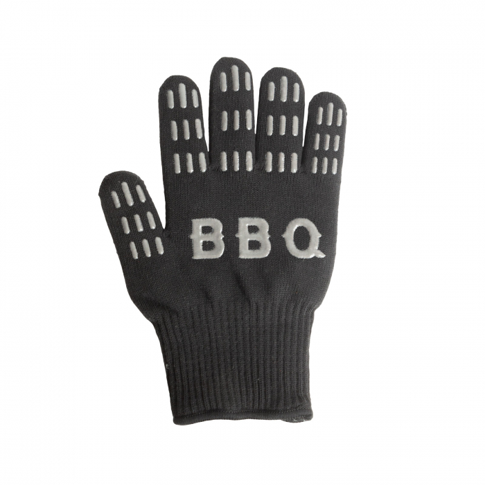 Mănuși protectie pentru grătar BBQ rezistente la căldură 250 grade - negre [3]