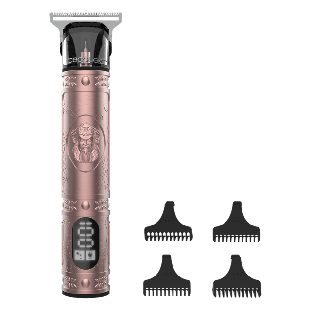 Masina de tuns Cecotec Bamba PrecisionCare Warrior, Fara fir, LCD, Motor silentios [2]