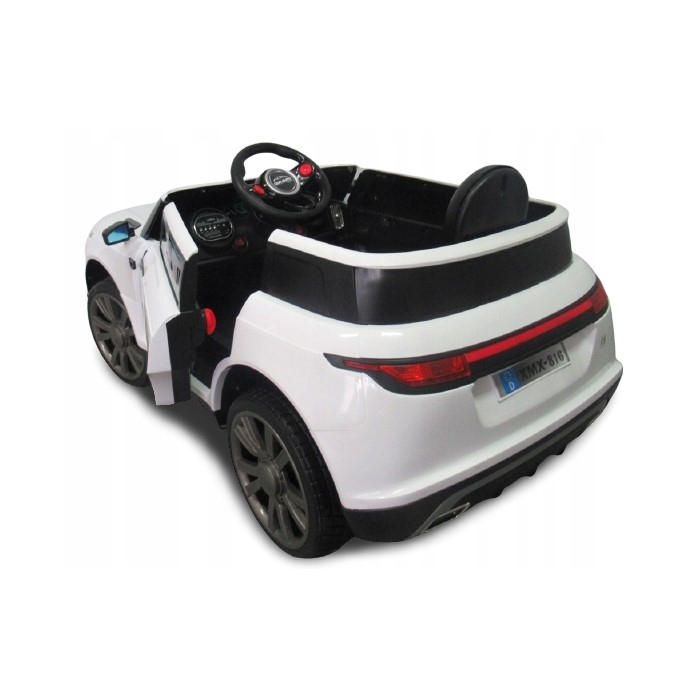 Masinuta electrica cu telecomanda, roti EVA, R-Sport Cabrio F4 - Alb [2]