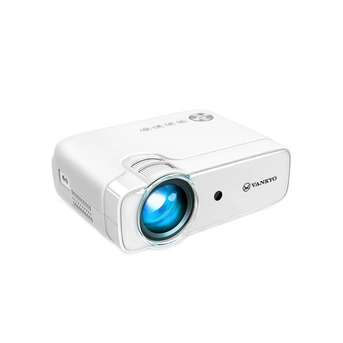 Mini videoproiector Vankyo Leisure 430W LED, WIFI, 4000 lumeni, Geanta transport, HDMI, SD, AV, VGA, USB, Telecomanda, Cablu HDMI [1]