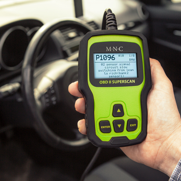 MNC - Aparat de diagnosticare auto - cititor de cod de eroare OBD2 -12V [2]