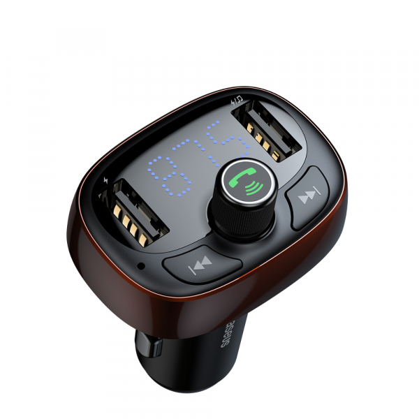 Modulator FM Baseus FM T-Type Bluetooth MP3 incarcator masina - CCALL-TM12 [5]