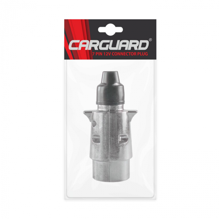 Mufa metalică tata 7 pin 12V Carguard pentru remorcă sau trailer [4]