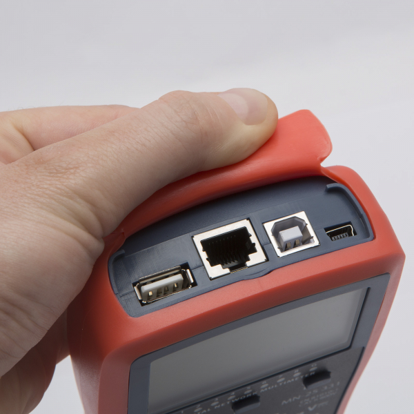 Multimetru digital automat Maxwell, cu tester cablu, USB, RJ11, RJ12, RJ45 [5]