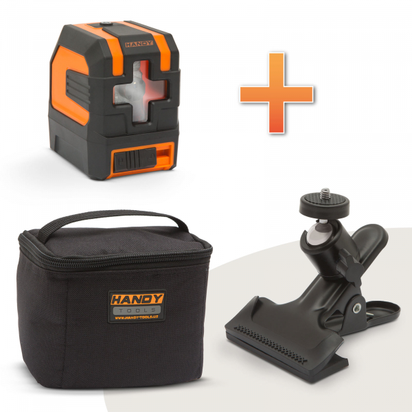 Nivela cu laser, cruce laser fixa, sau autoreglanta - 10 m, montabila pe trepied [2]