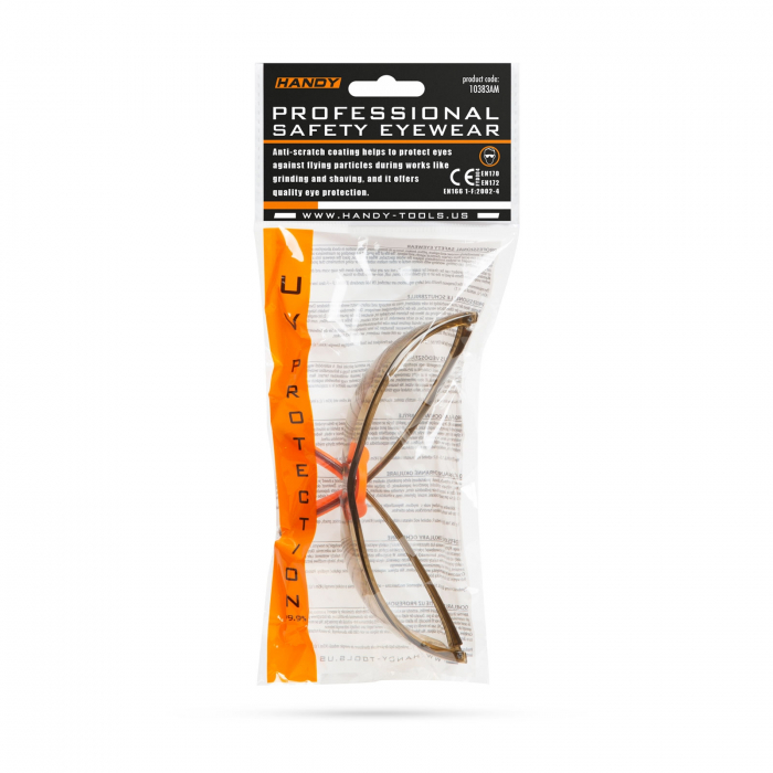 Ochelari de lucru cu protectie UV, amber [2]