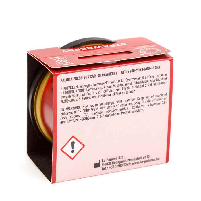 Odorizant auto cutie - Paloma Fresh box - Strawberry - 25 g [2]