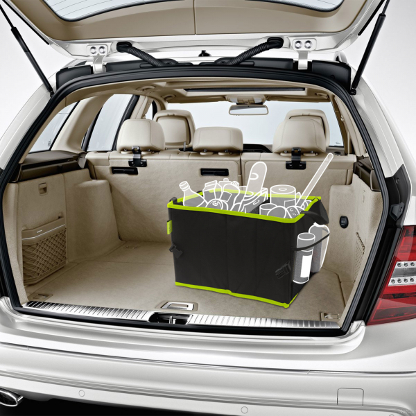 Organizator auto pt. portbagaj 2 compartimente 36 x 30 x 25 cm [2]