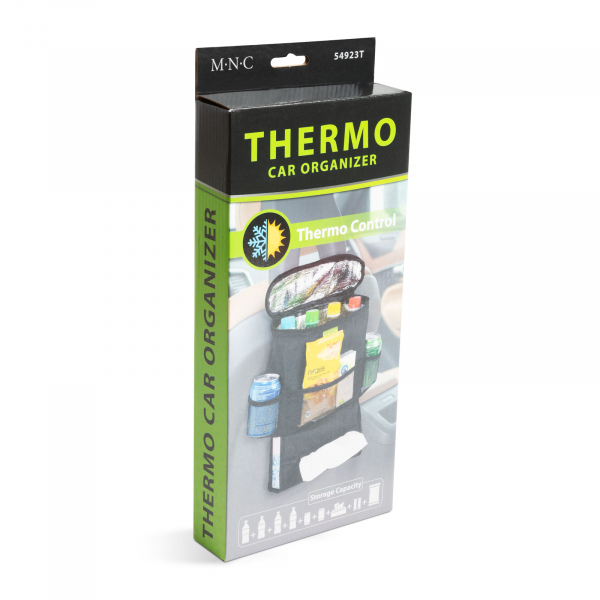 Organizator auto termoizolant pentru spatar auto, 5 buzunare, 40x30 cm - MNC [3]