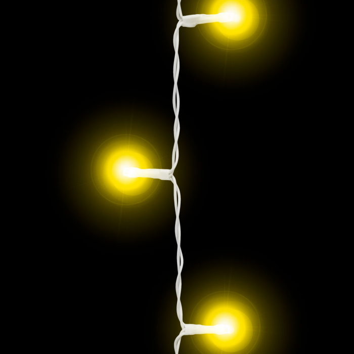 Perdea luminoasă - 200 LEDuri - alb cald - IP44 - 4,2 m lungime - 8 programe [4]