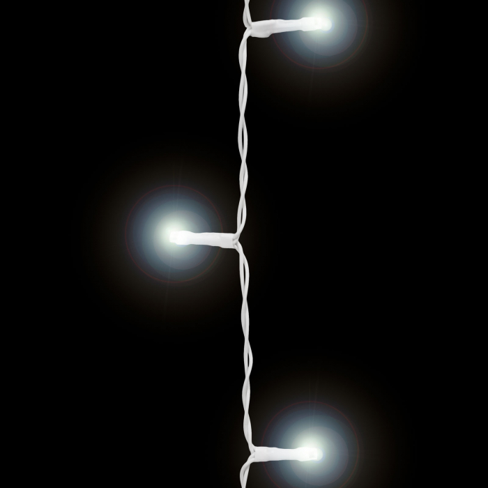 Perdea luminoasă - 200 LEDuri - alb rece - IP44 - 4,2 m - 8 programe [4]