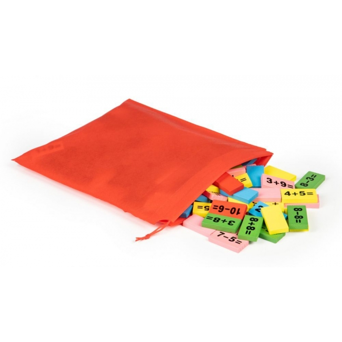 Piese tip domino cu calcule matematice si tabla Ecotoys MB386 [3]
