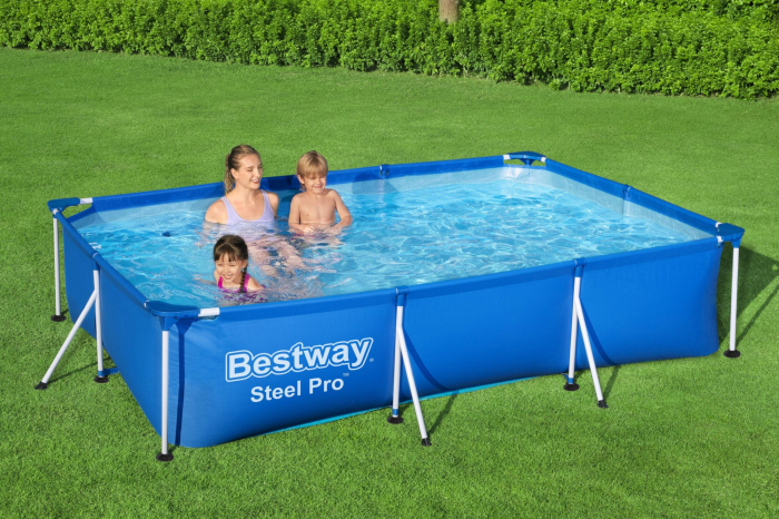Piscina supraterana Bestway Steel PRO 3.00m x 2.01m x 66cm cod 56411 [4]