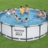 Piscina supraterana rotunda cu cadru metalic - Bestway Steel Pro MAX™ 4.57m x 1.22m cod 56438 [2]