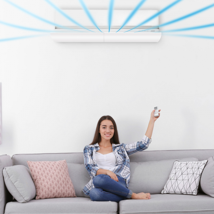 Deflector protectie aer pentru apartul de aer condiționat usor de instalat - 57-105 cm [5]