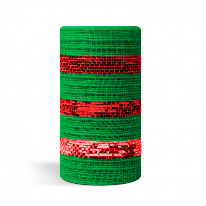 Plasă decorativă de Crăciun - 9,15 m x 15 cm - 3 tipuri [2]
