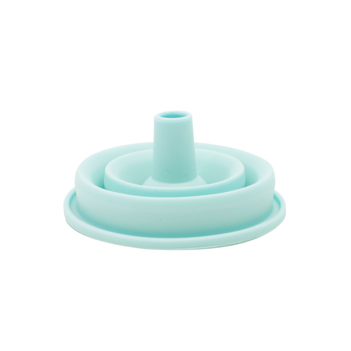 Pâlnie din silicon - albastră - 10 x 8 cm [2]