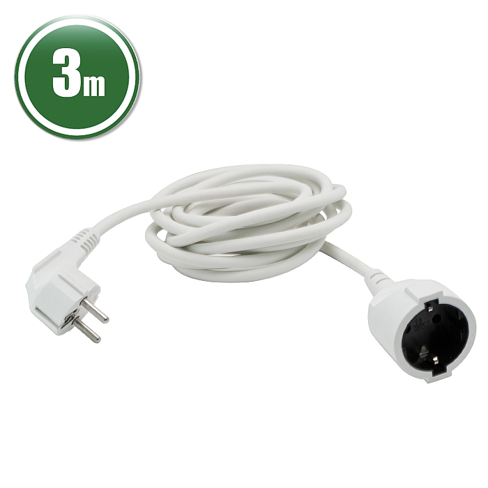 Cablu prelungitor alimentare 220V lungime 3 m, un post [1]