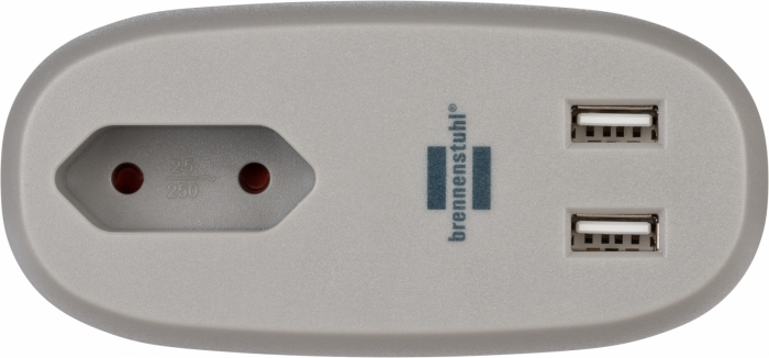 Prelungitor Brennenstuhl Estilo 1 priza, 2xUSB, pentru canapea pat [2]