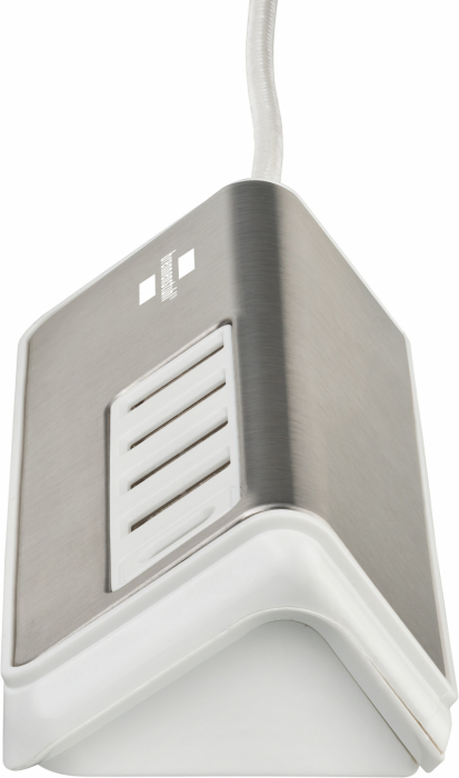 Prelungitor Brennenstuhl Estilo 4x USB-A, 1x USB C, Inox, 4.2A, Argintiu-Alb [3]