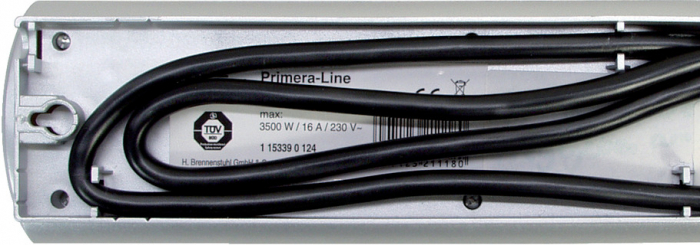 Prelungitor Brennenstuhl Primera-Line 8 prize 2m, Argintiu [4]