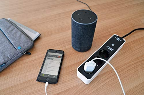 Prelungitor Smart Brennenstuhl Connect Ecolor WiFi, Alexa, Google [3]