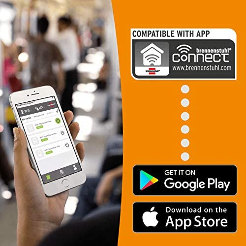 Prelungitor Smart Brennenstuhl Connect Ecolor WiFi, Alexa, Google [4]