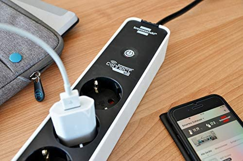 Prelungitor Smart Brennenstuhl Connect Ecolor WiFi, Alexa, Google [5]