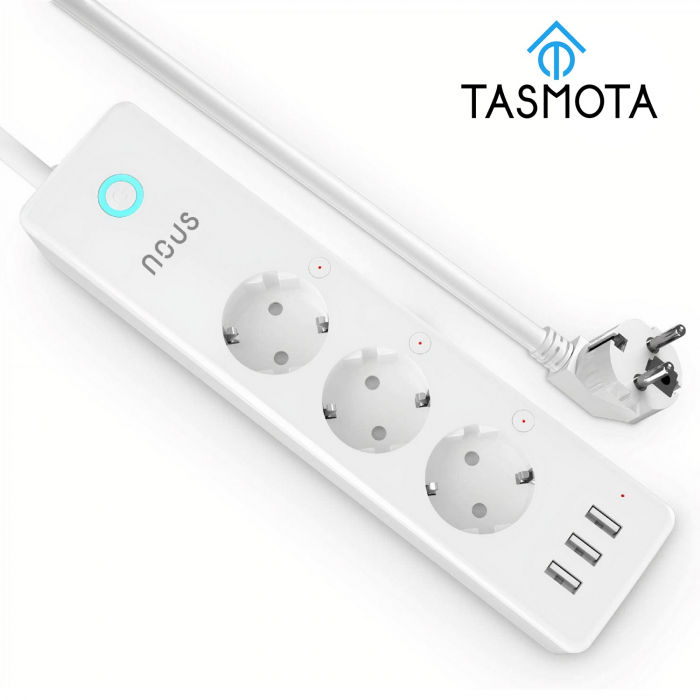 Prelungitor Smart Nous A5T, Wifi, 15A, Tasmota [2]