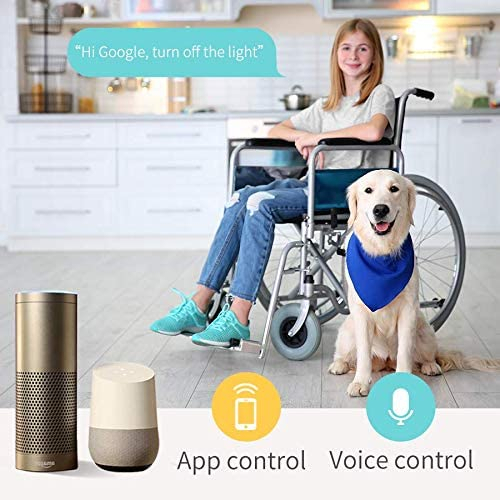 Prelungitor smart WiFi Meross MSS425F, 4 Prize, 4 x USB, Cablu 1.8m, Alexa, Google Assistant [5]